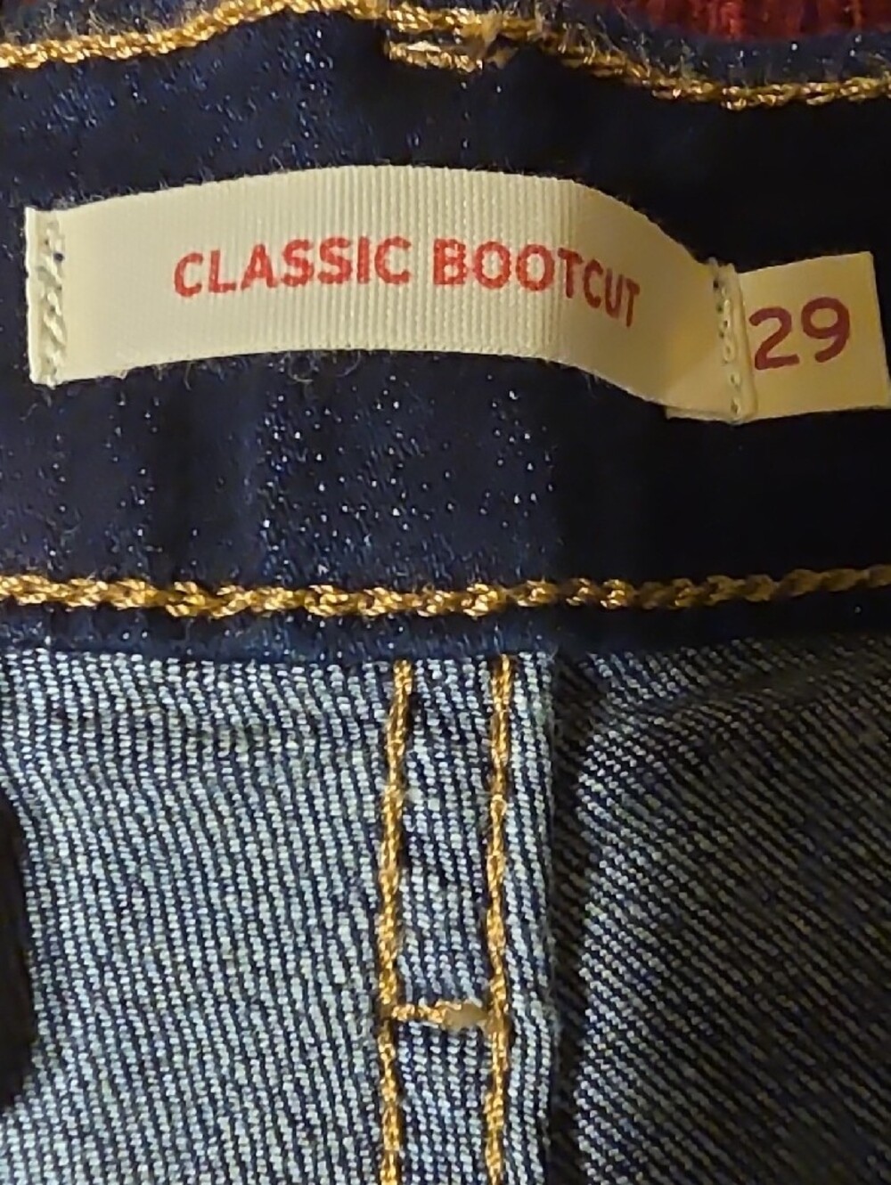 Levi's Dark Blue Wide Leg Jeans High Rise Flared Denim Pants‎ Modern Streetwear - Picture 4 of 6